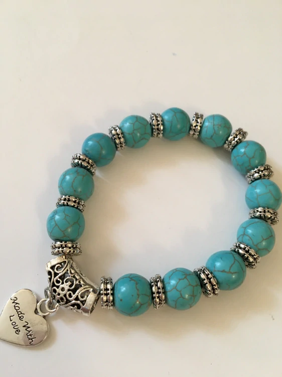 Fashion Jewelry náramek tyrkysový WD-B094