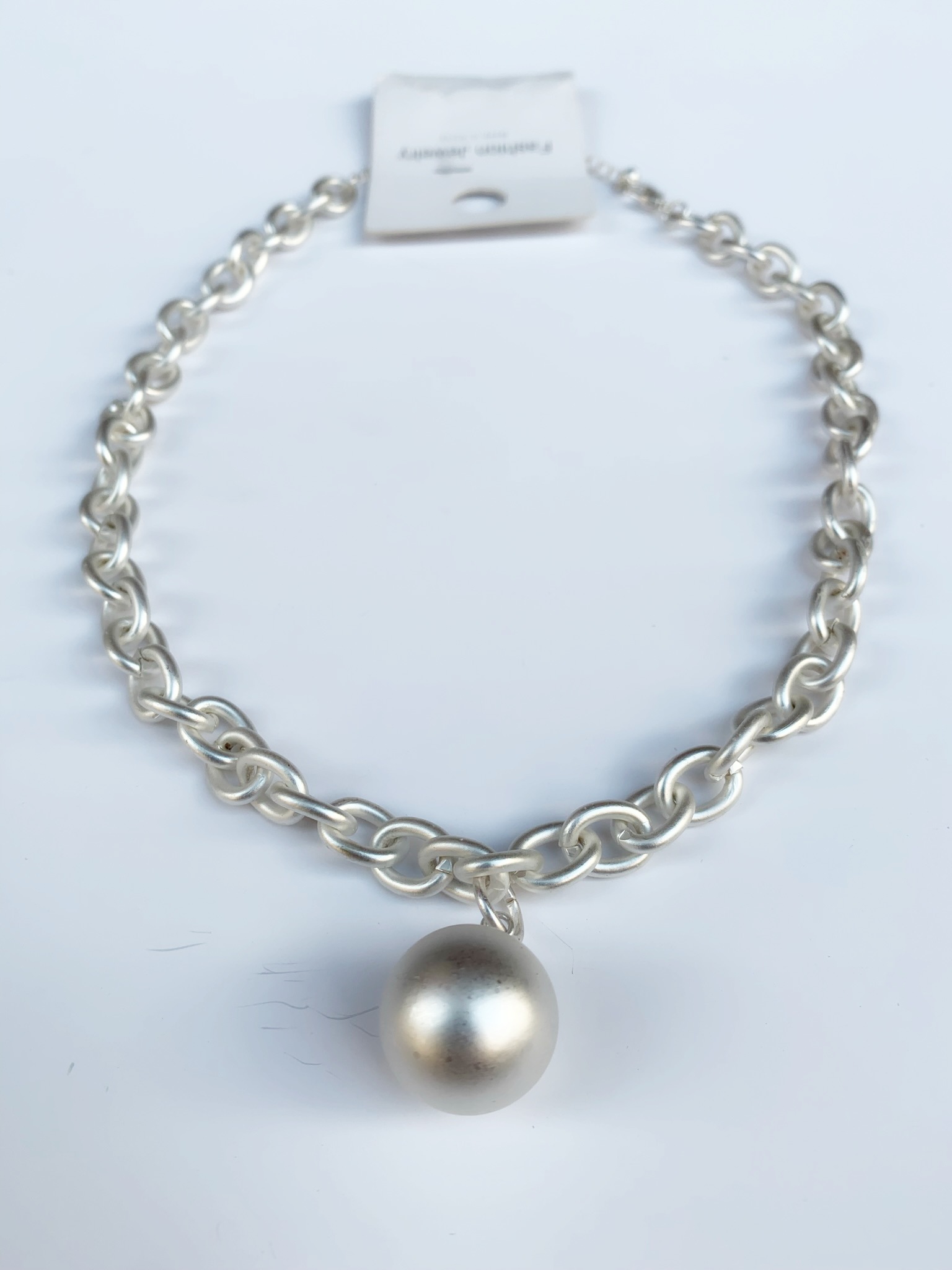 Fashion Jewelry náhrdelník koule na řetízku 1-jm189