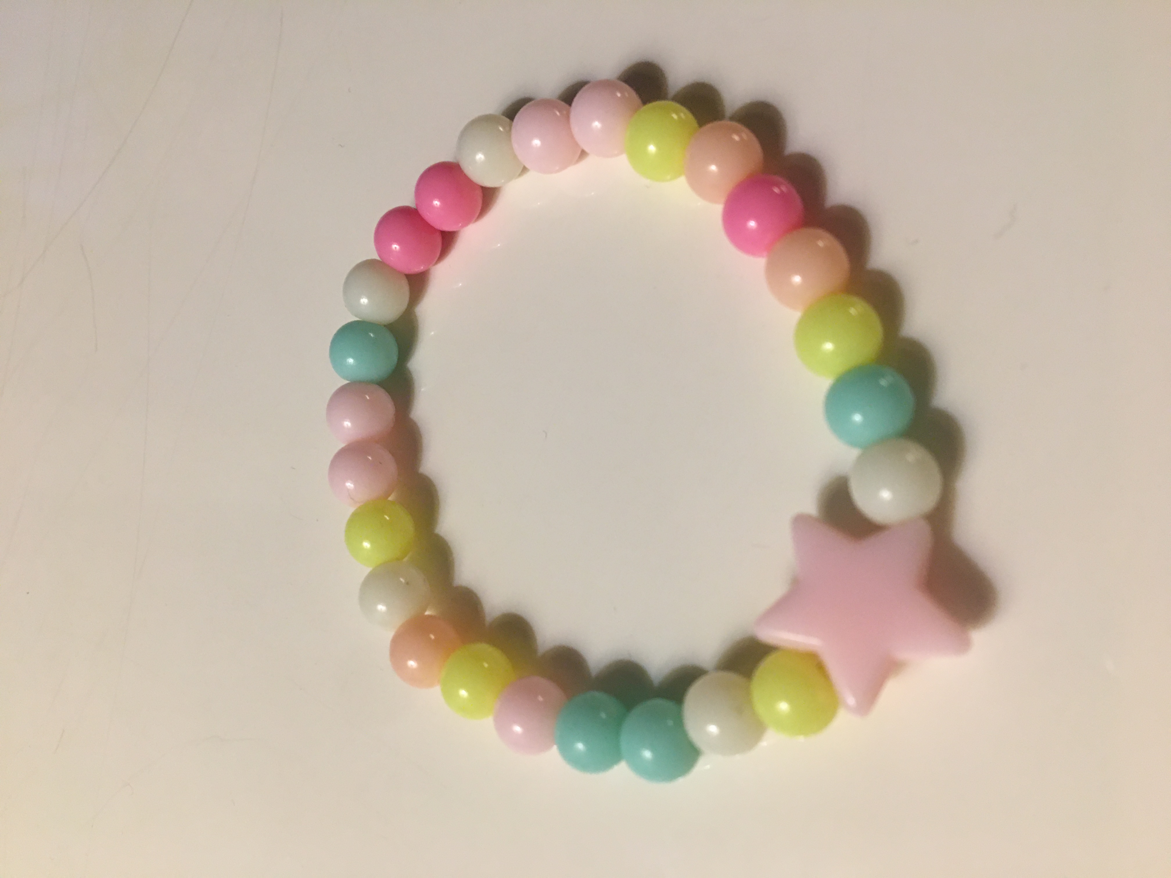 Náramek dětsky Hvězdy barevné