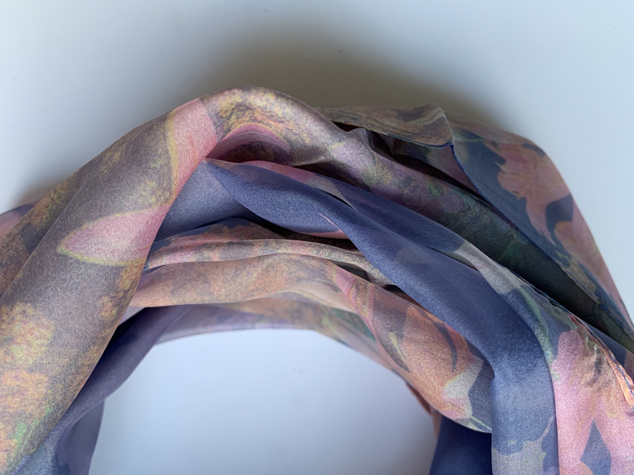 Šátek tunel Dutasa šedo-modrá