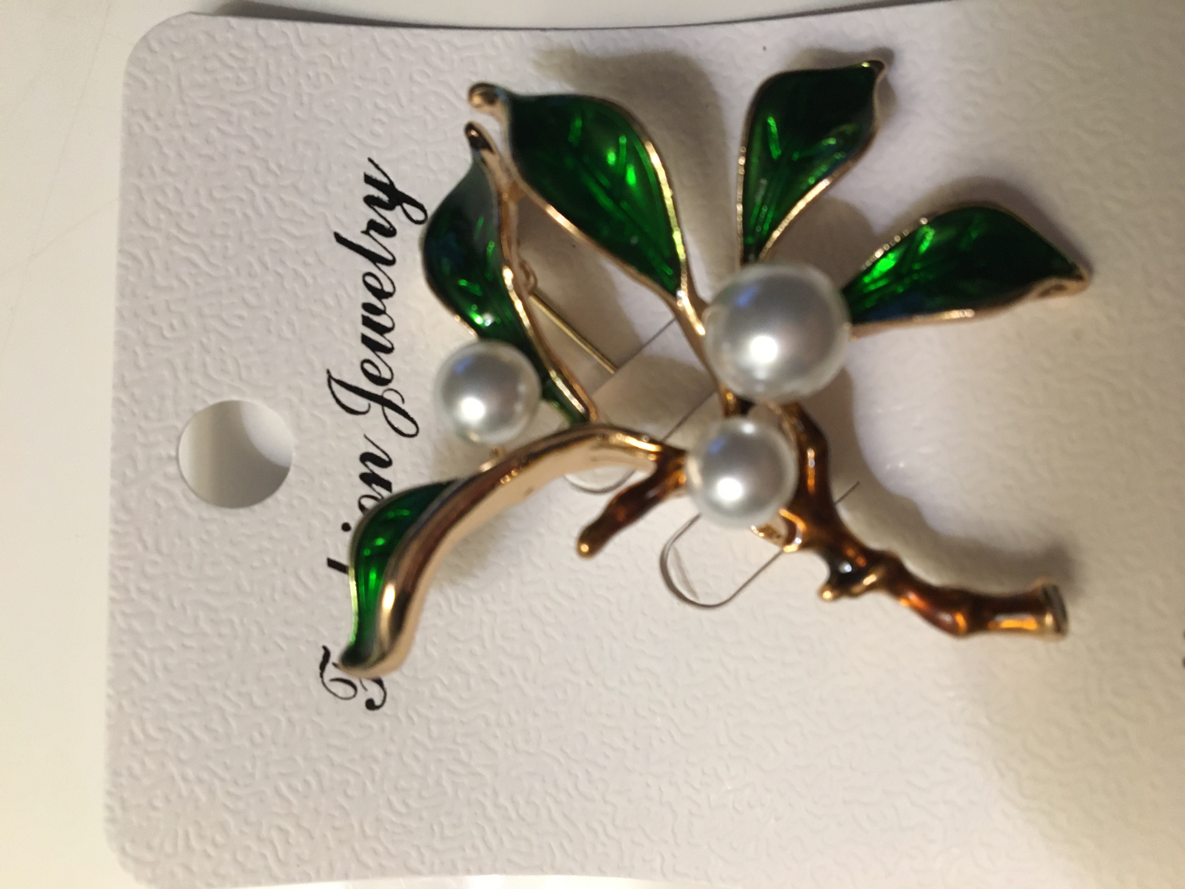 Fashion Jewelry brož s perlami 145905