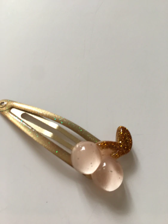 Sponka do vlasů zlato-růžová 1 ks