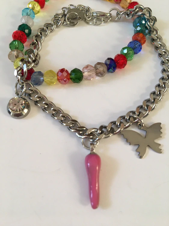 Fashion Jewelry ocelový náramek dvojitý 533-63