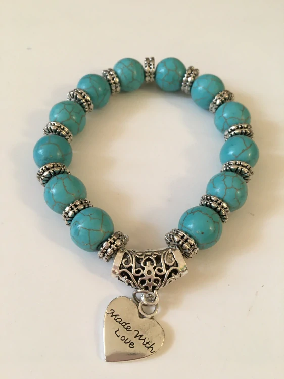 Fashion Jewelry náramek tyrkysový WD-B094