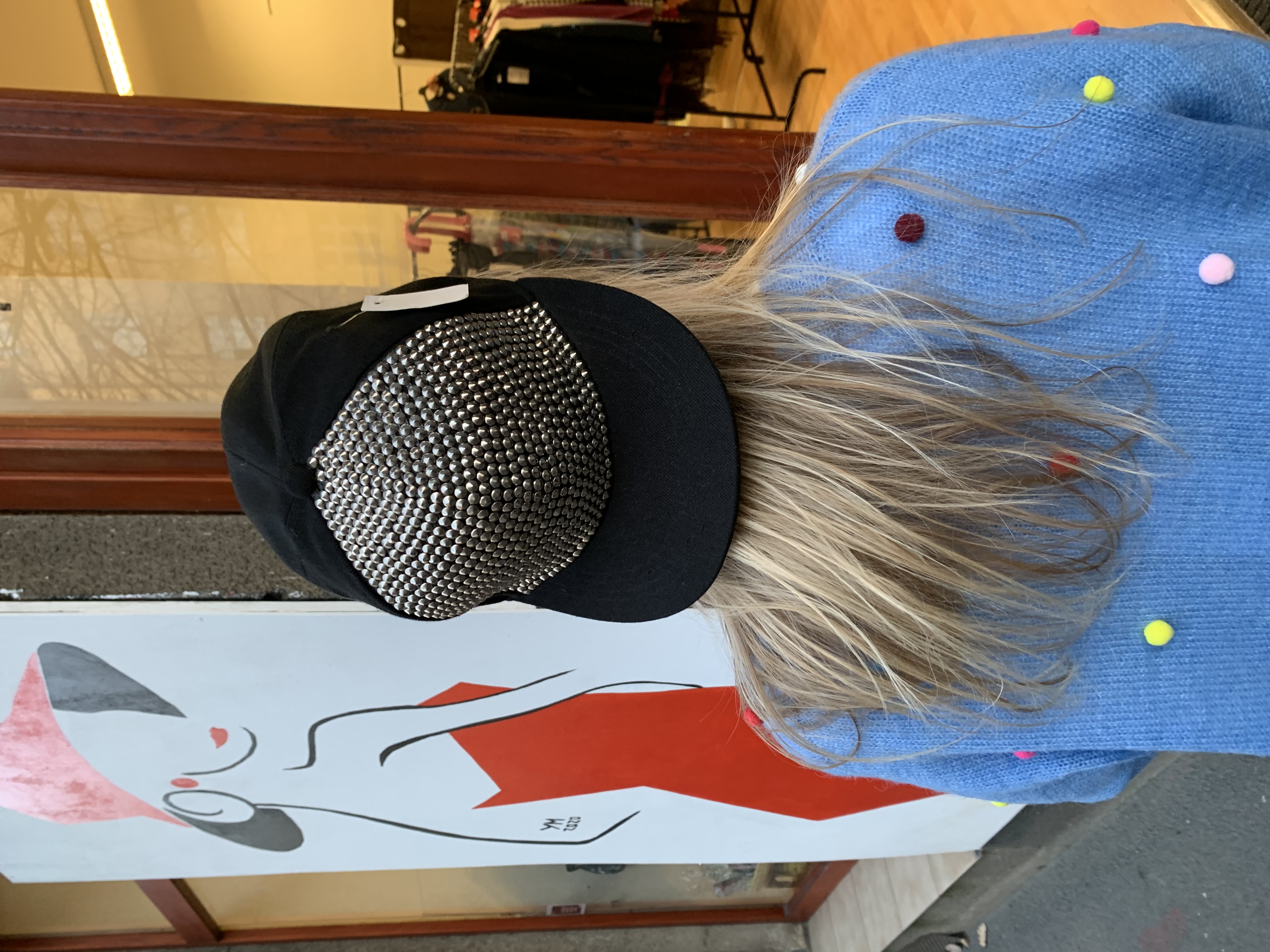 Kšiltovka stříbrná s černou uni size