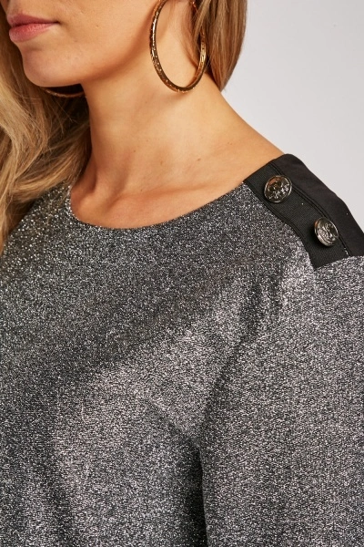 Šaty Souchi Precious stříbrné vel. S