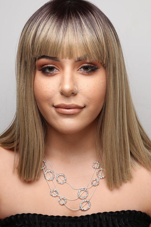 Náhrdelník D&X London stříbrný kov DN1521S