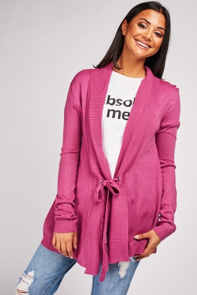 Kardigan Cherokee fialový vel. L