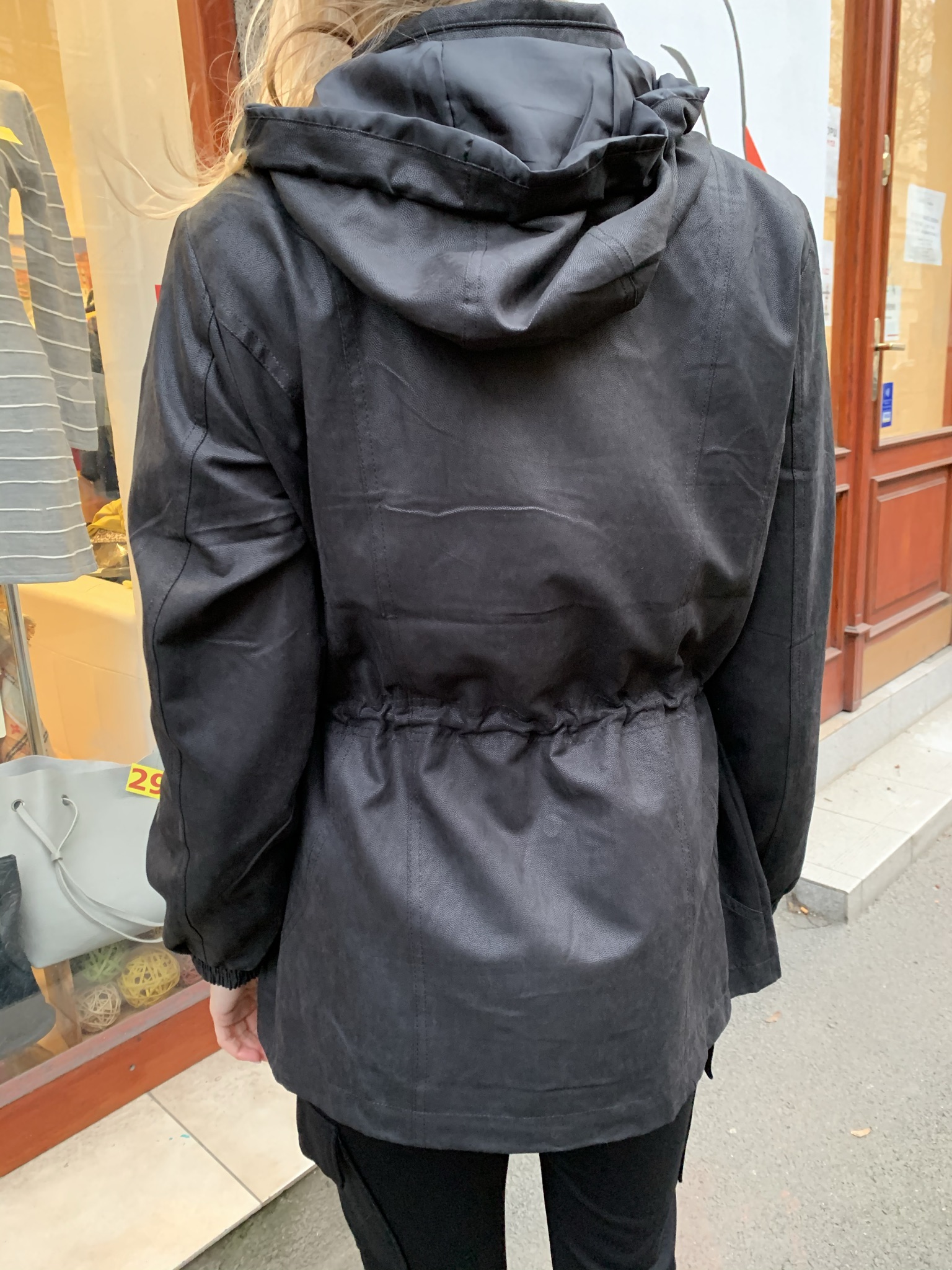 Bunda BATY lehká černá 2XL