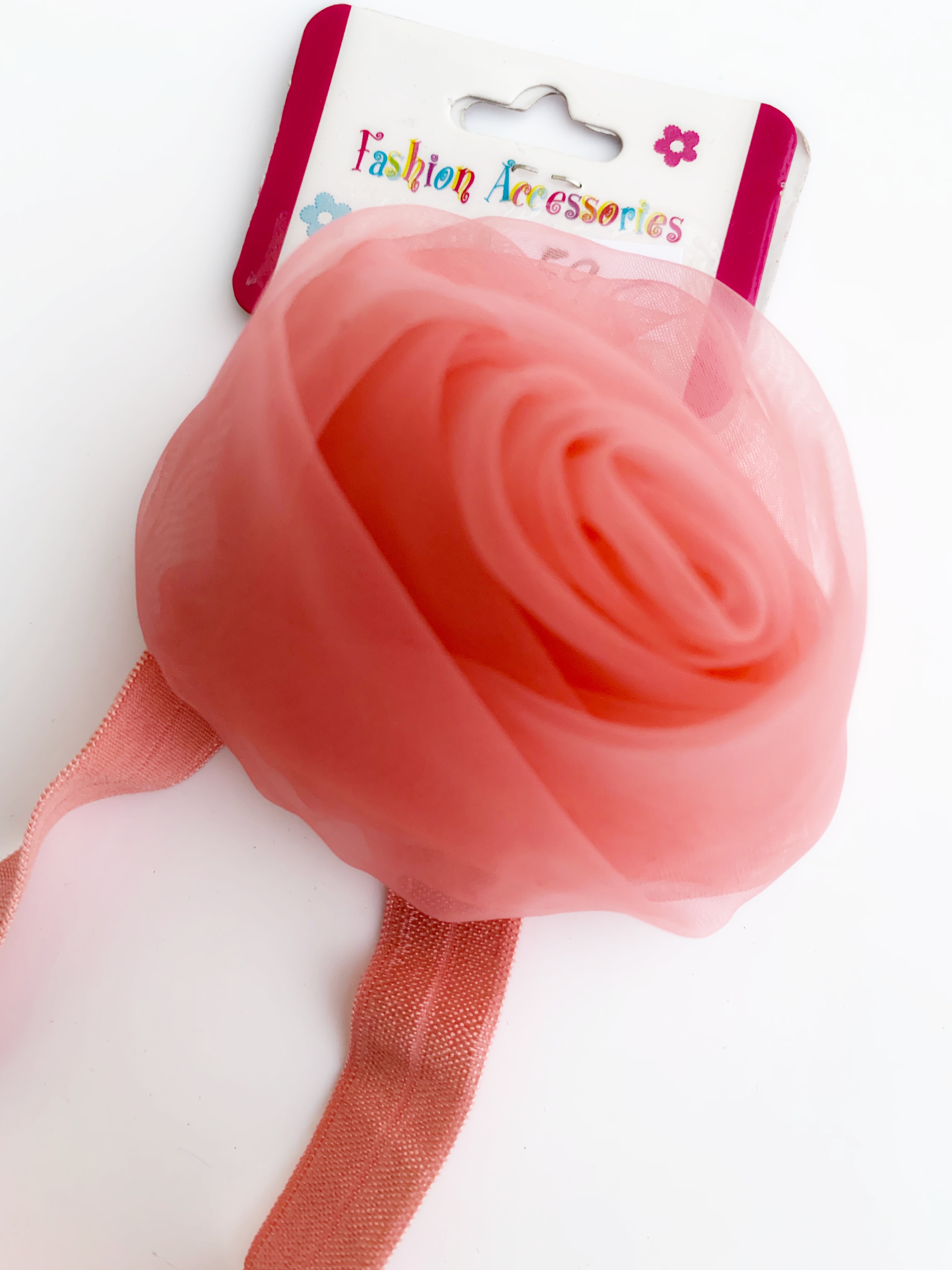 Čelenka do vlasů látková Růže