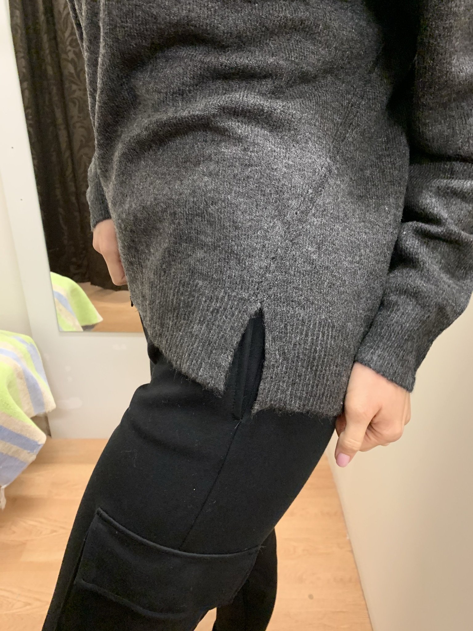 Svetr ONLY šedý vel. XL