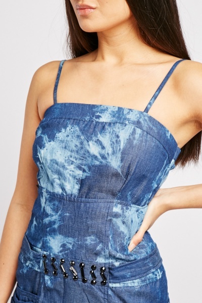 Šaty WO.ZA džínové vel. 38/40