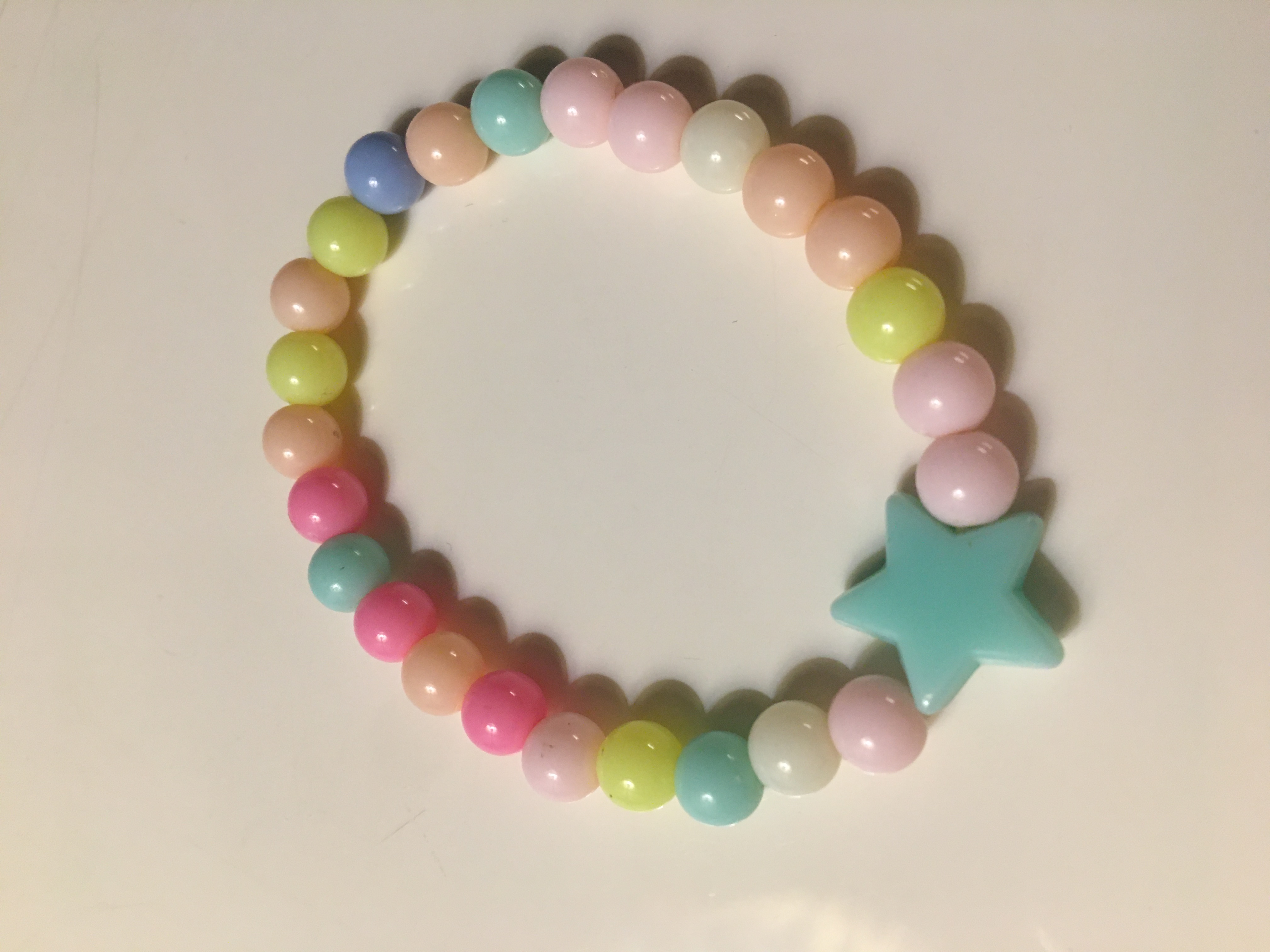 Náramek dětský Hvězdy barevné