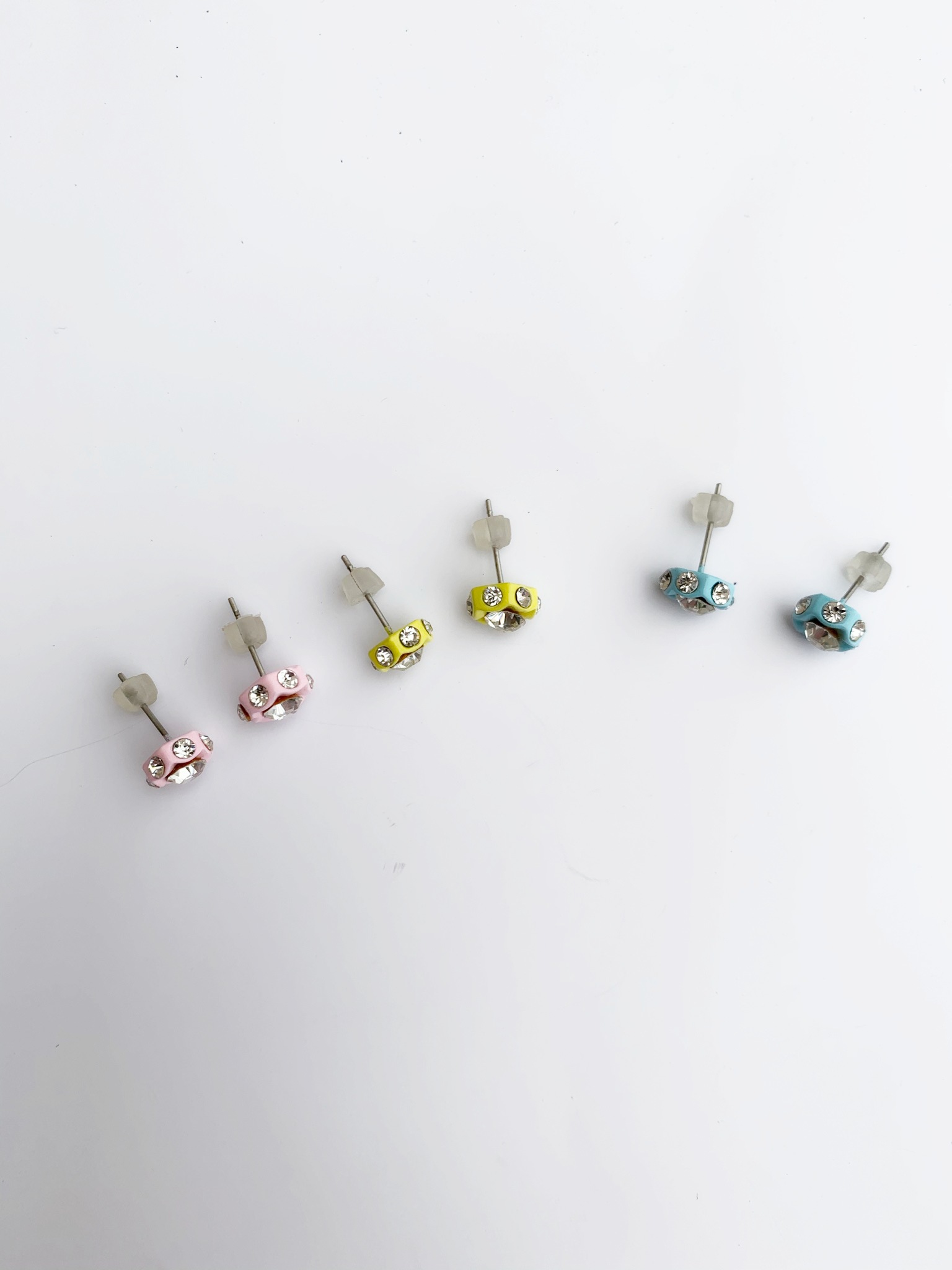 Fashion Jewelry náušnice barevné hřebíky 4-df511