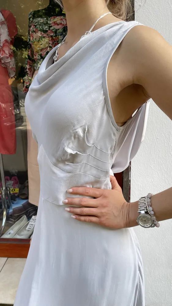 Šaty Asos šedé vel.44