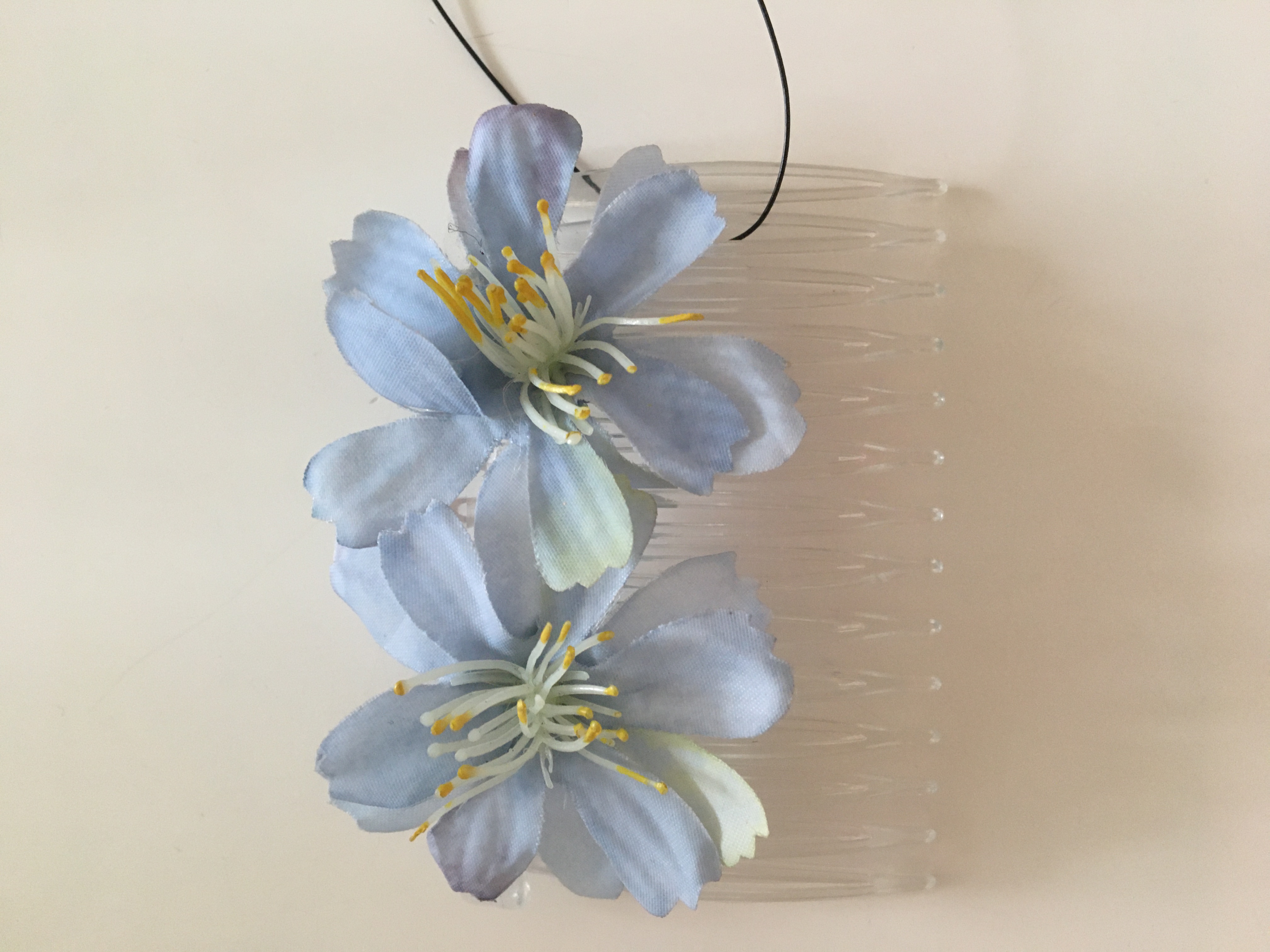 Hřeben do vlasů květina