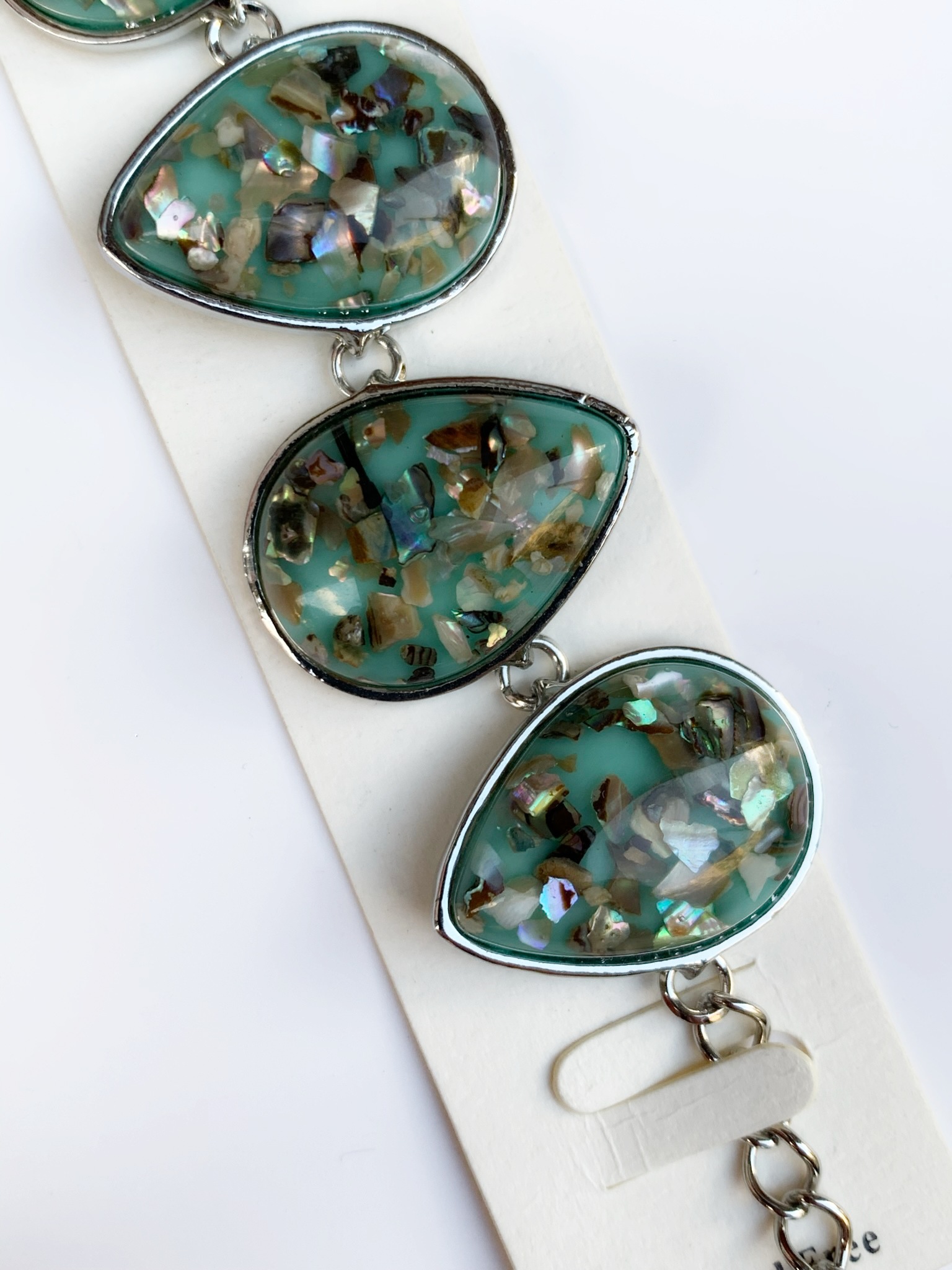 Fashion Jewelry náramek malachitové oko 2-bn062