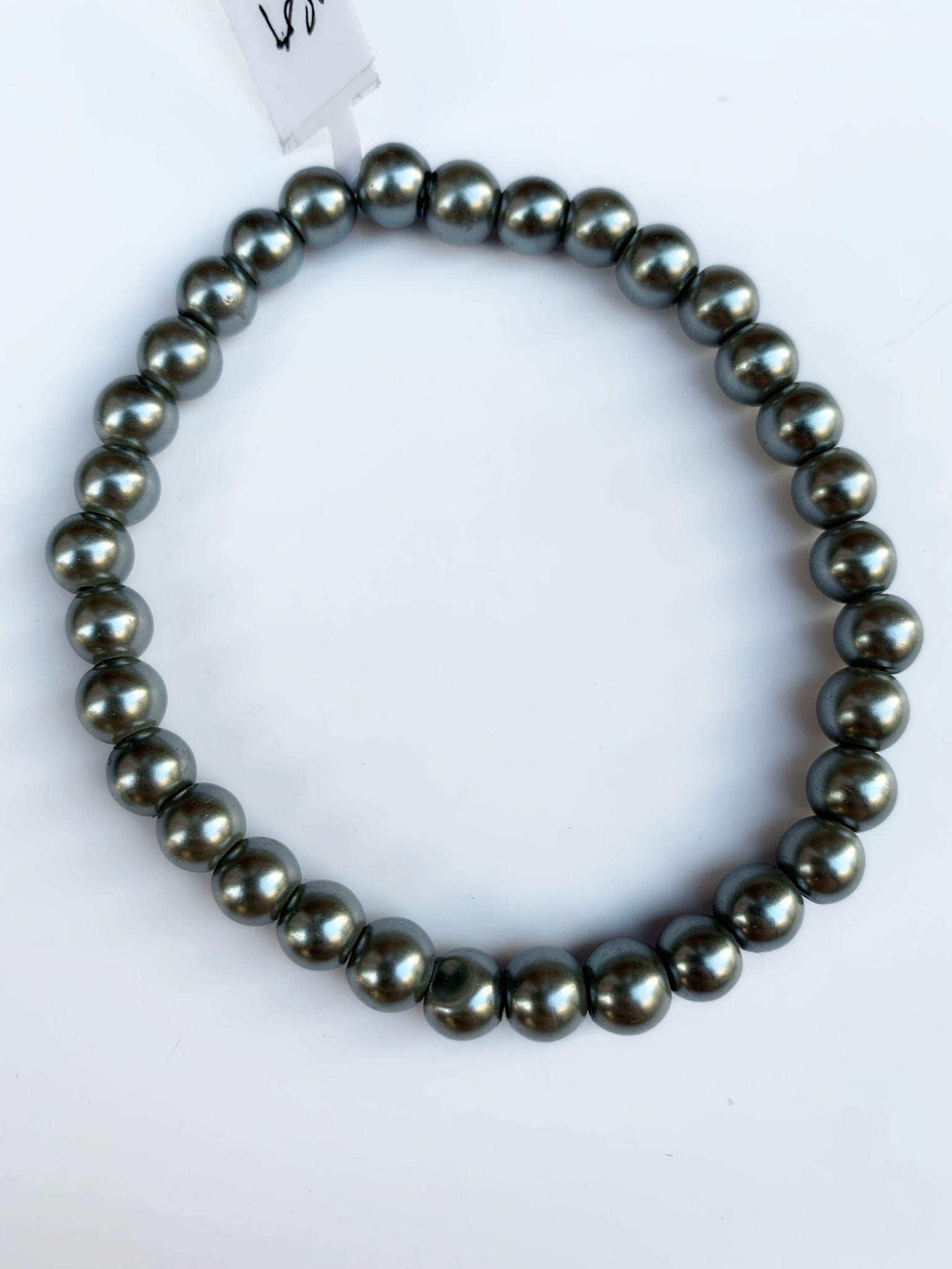 Fashion Jewelry náramek šedé perly 117891