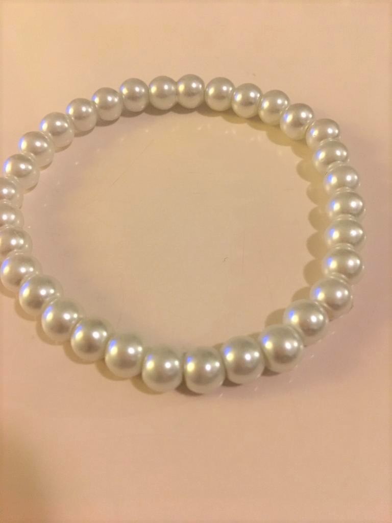 Fashion Jewelry náramek bílé perly 117891