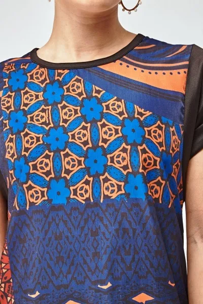 Halenka Soggo Paris černo-modrá vel. S/M