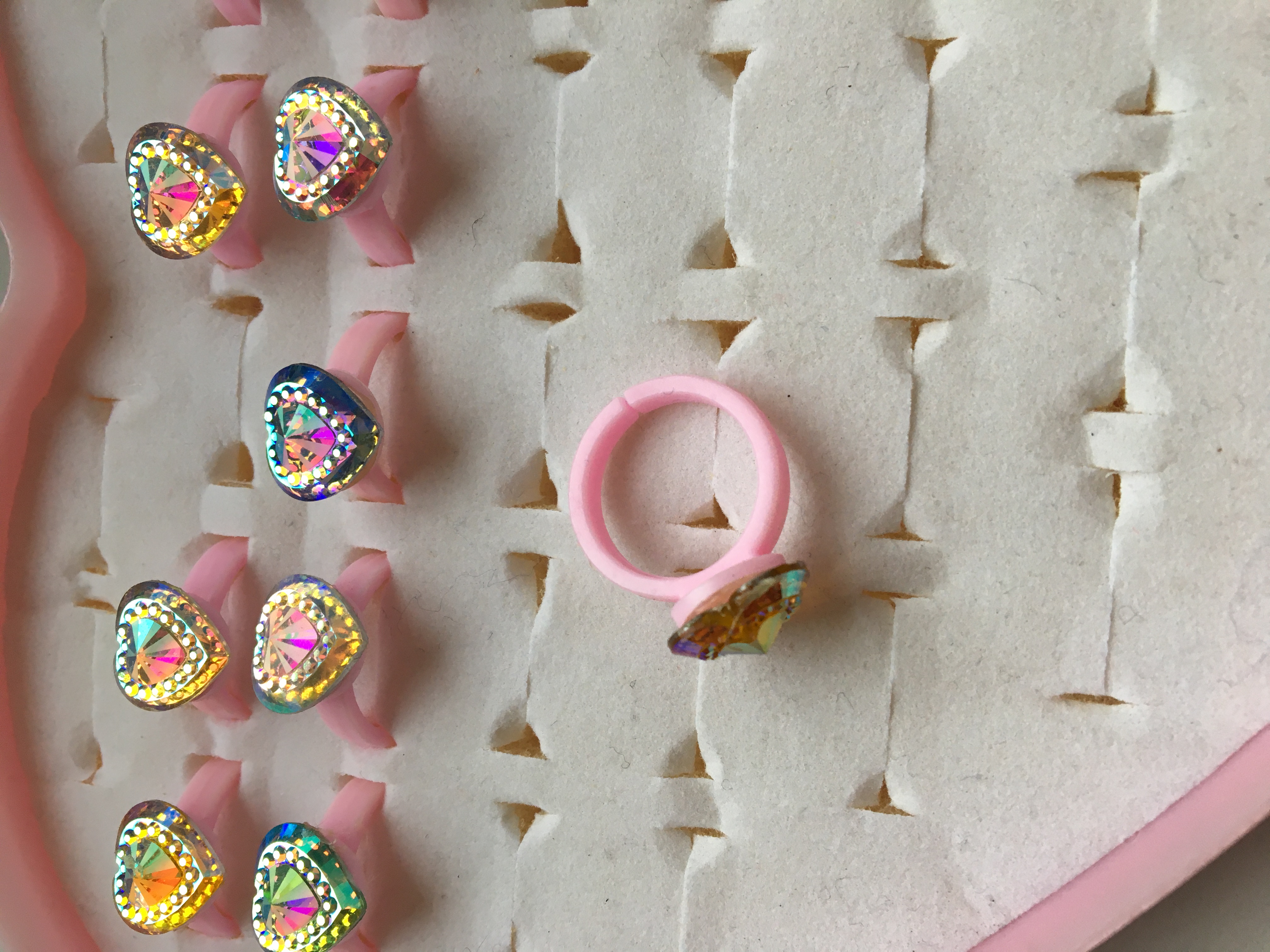 Dětské prstýnky Srdce 1 ks