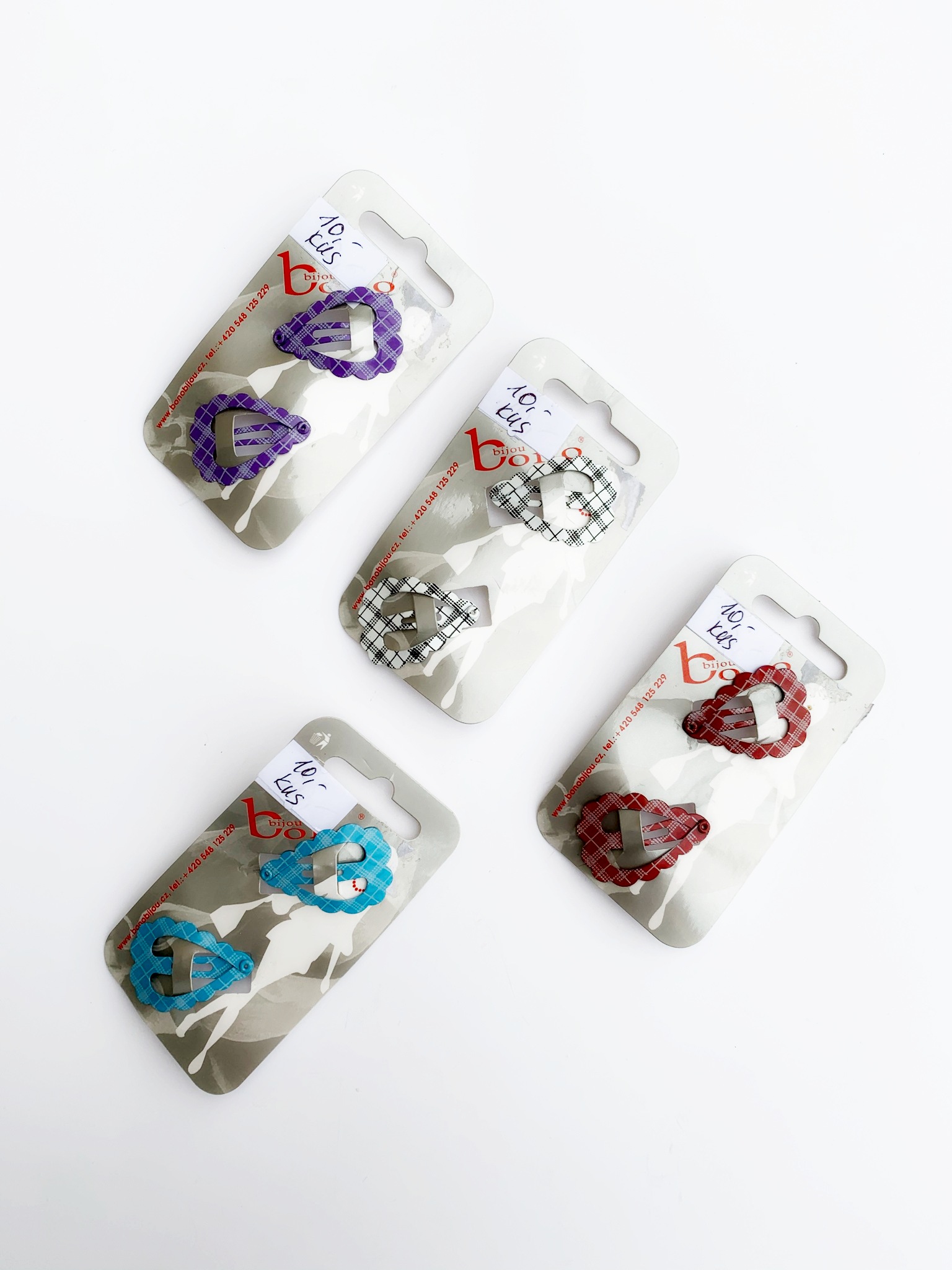 Sponka do vlasů Srdce 1 ks