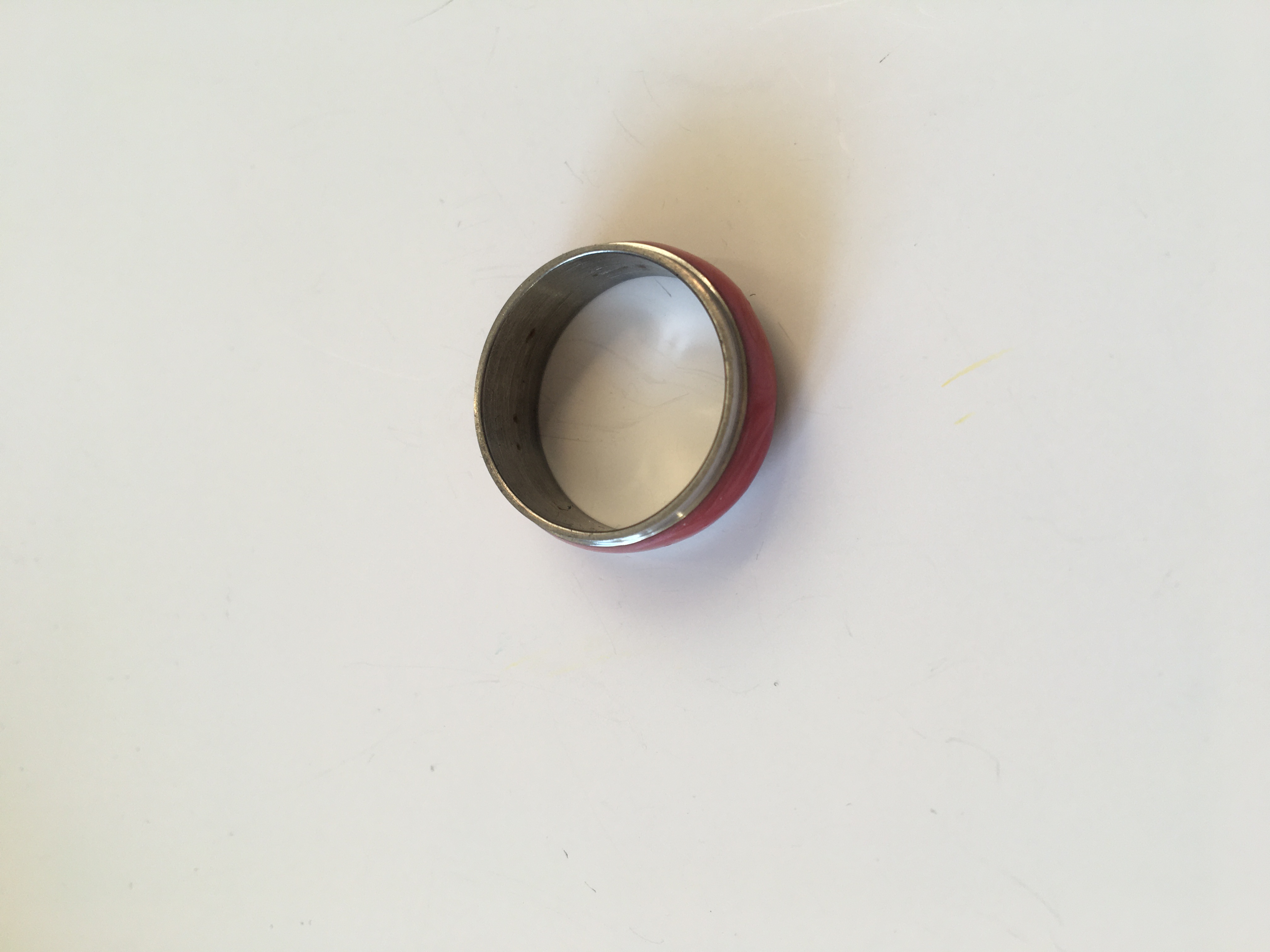 Fashion Jewelry prsten červený 3-m019 vel.19