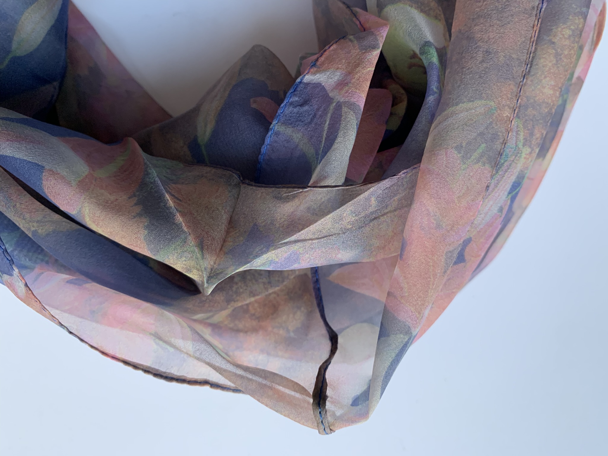 Šátek tunel Dutasa šedo-modrá