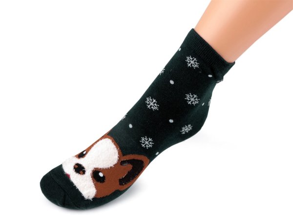 Ponožky dětské zelené v dárkové kouli vel.30-35