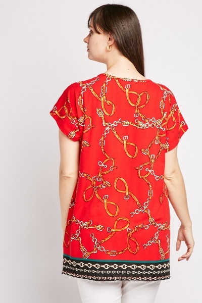 Halenka Yours Curvy červená vel. 48