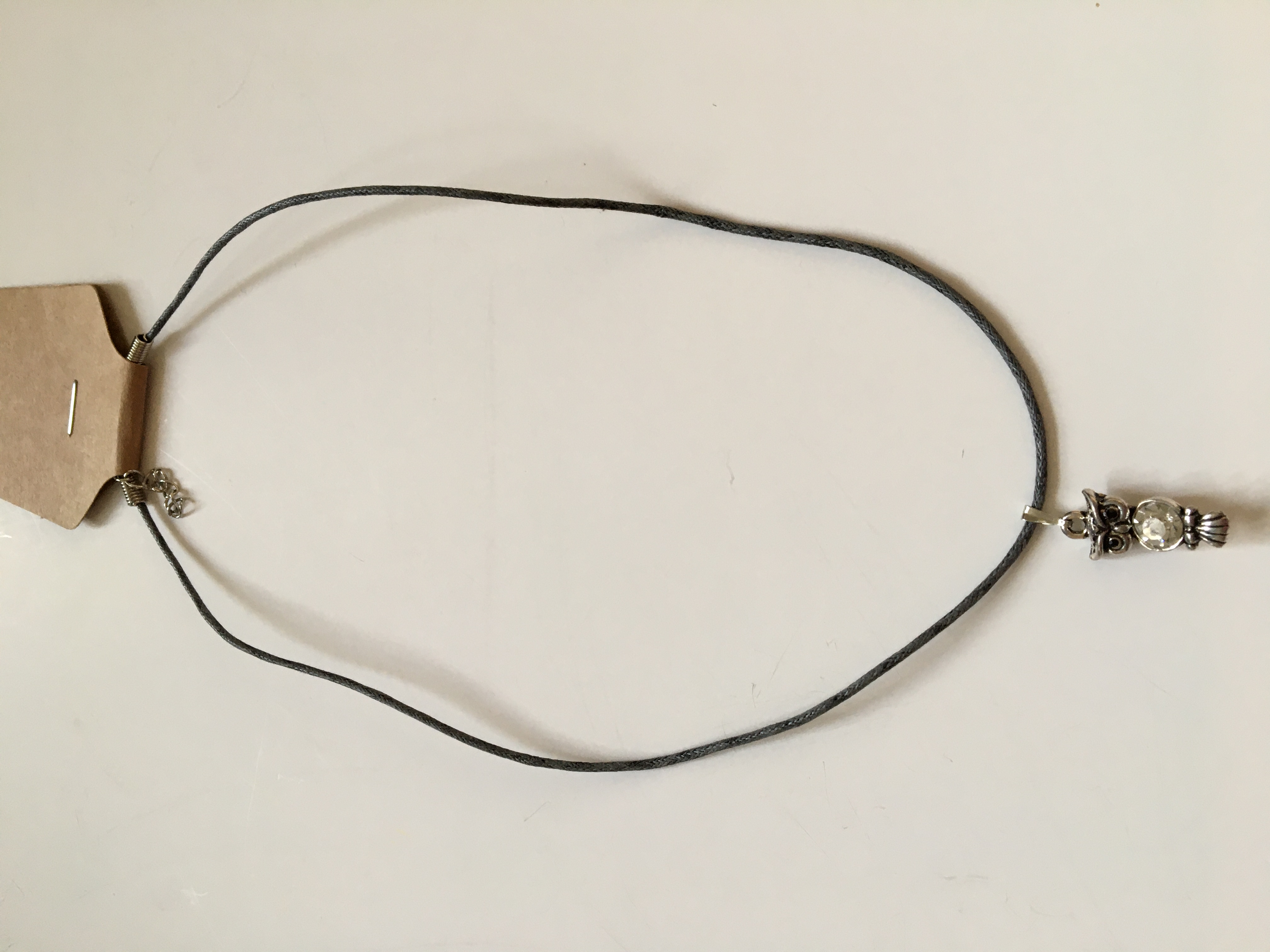 Fashion Jewelry náhrdelník Sova s kamínky 1-lo190