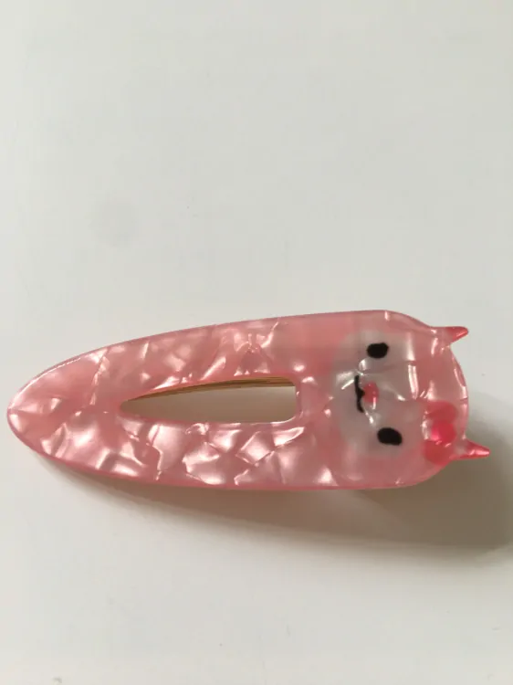 Sponky do vlasů 2 ks růžová