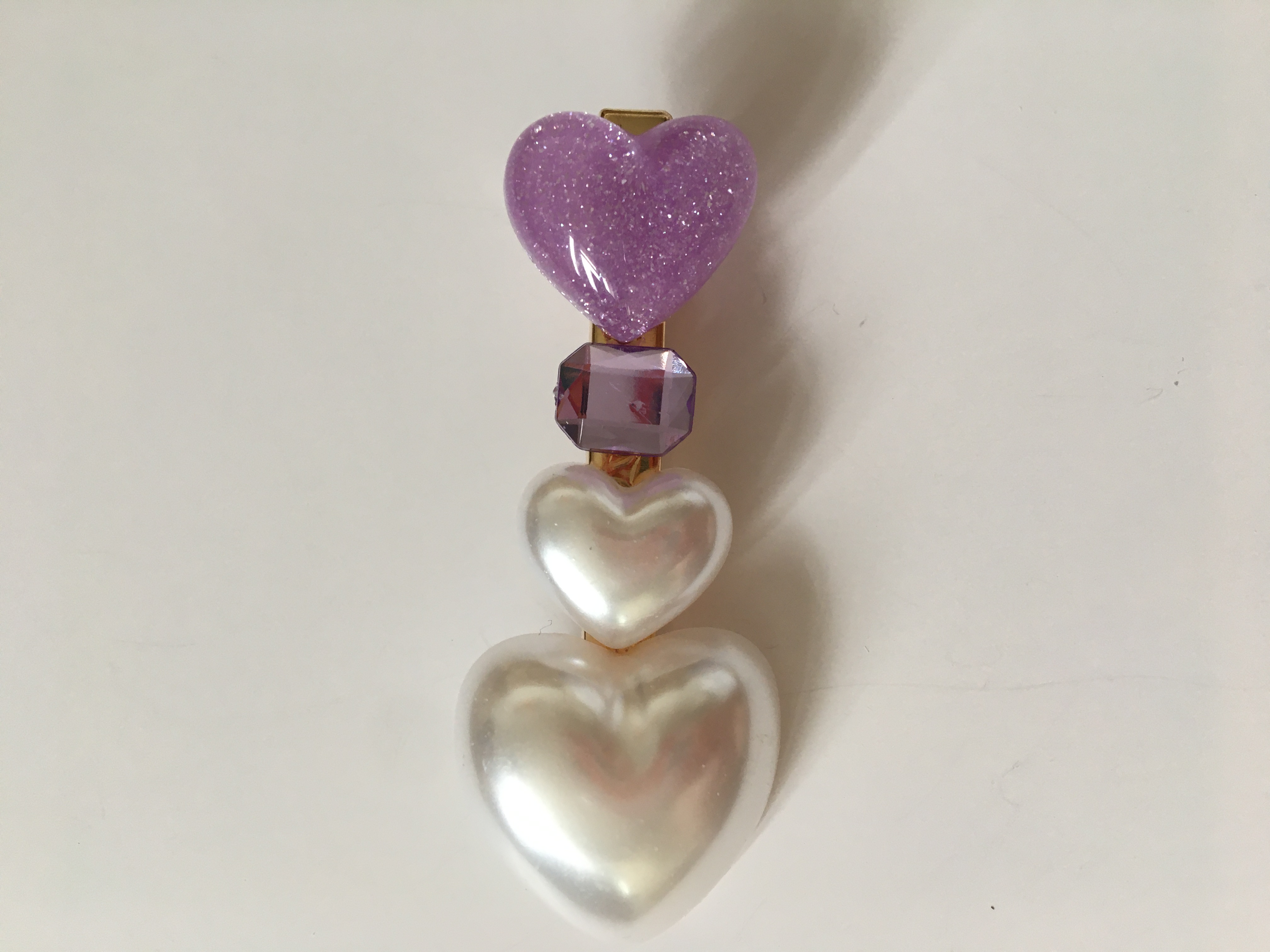 Sponky do vlasů 2 ks fialové