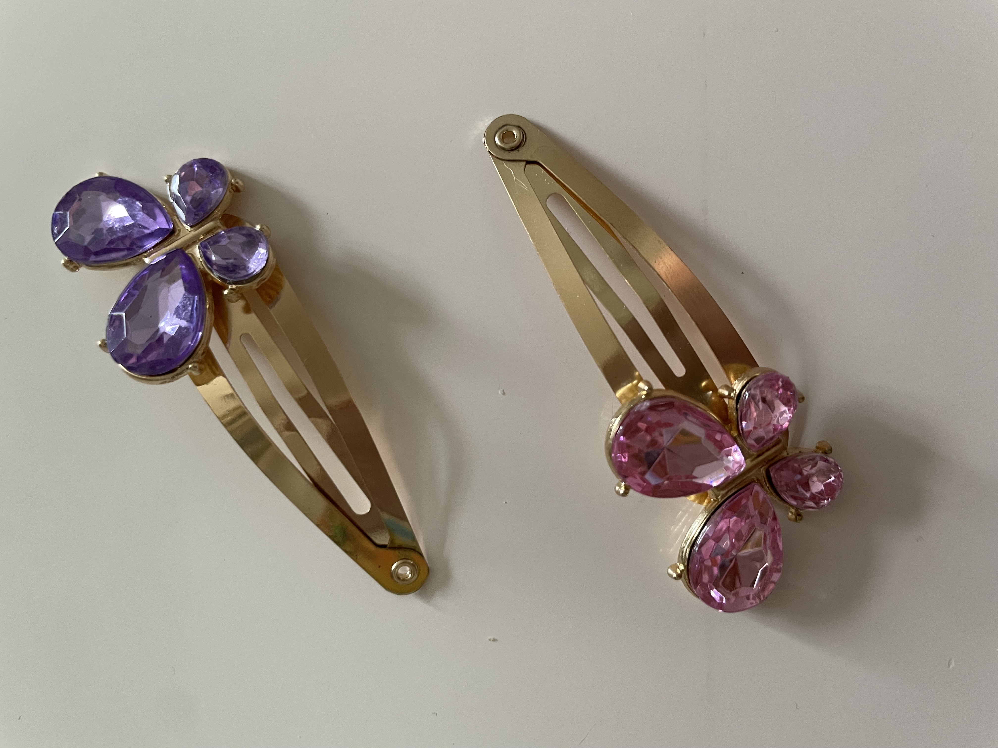 Sponky do vlasů Motýlí sada 4 ks