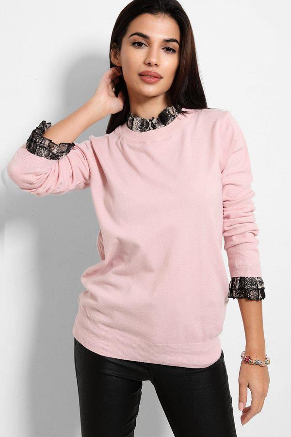 Svetr Laetitia MEM pink uni