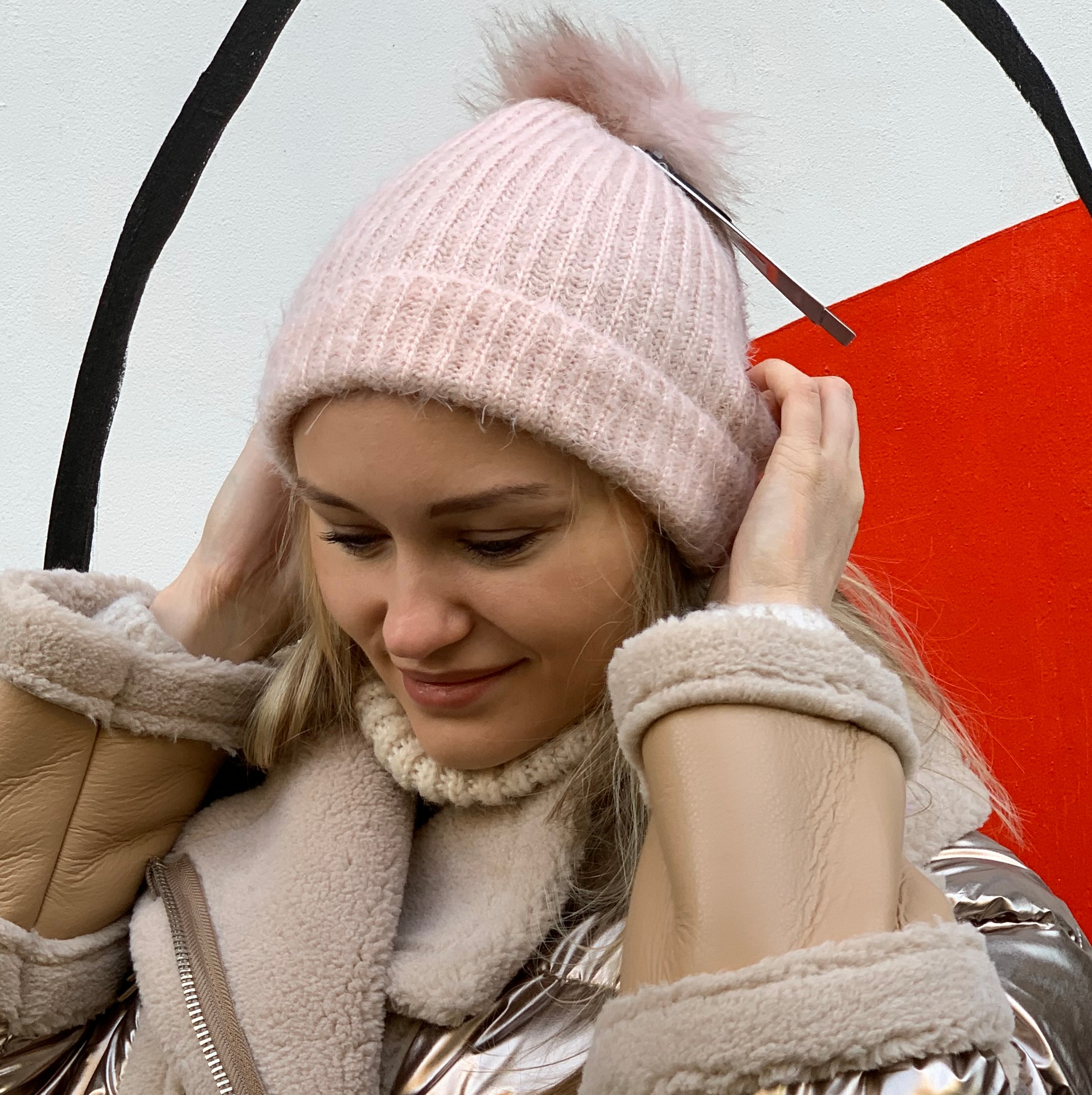 Čepice růžová Moodo