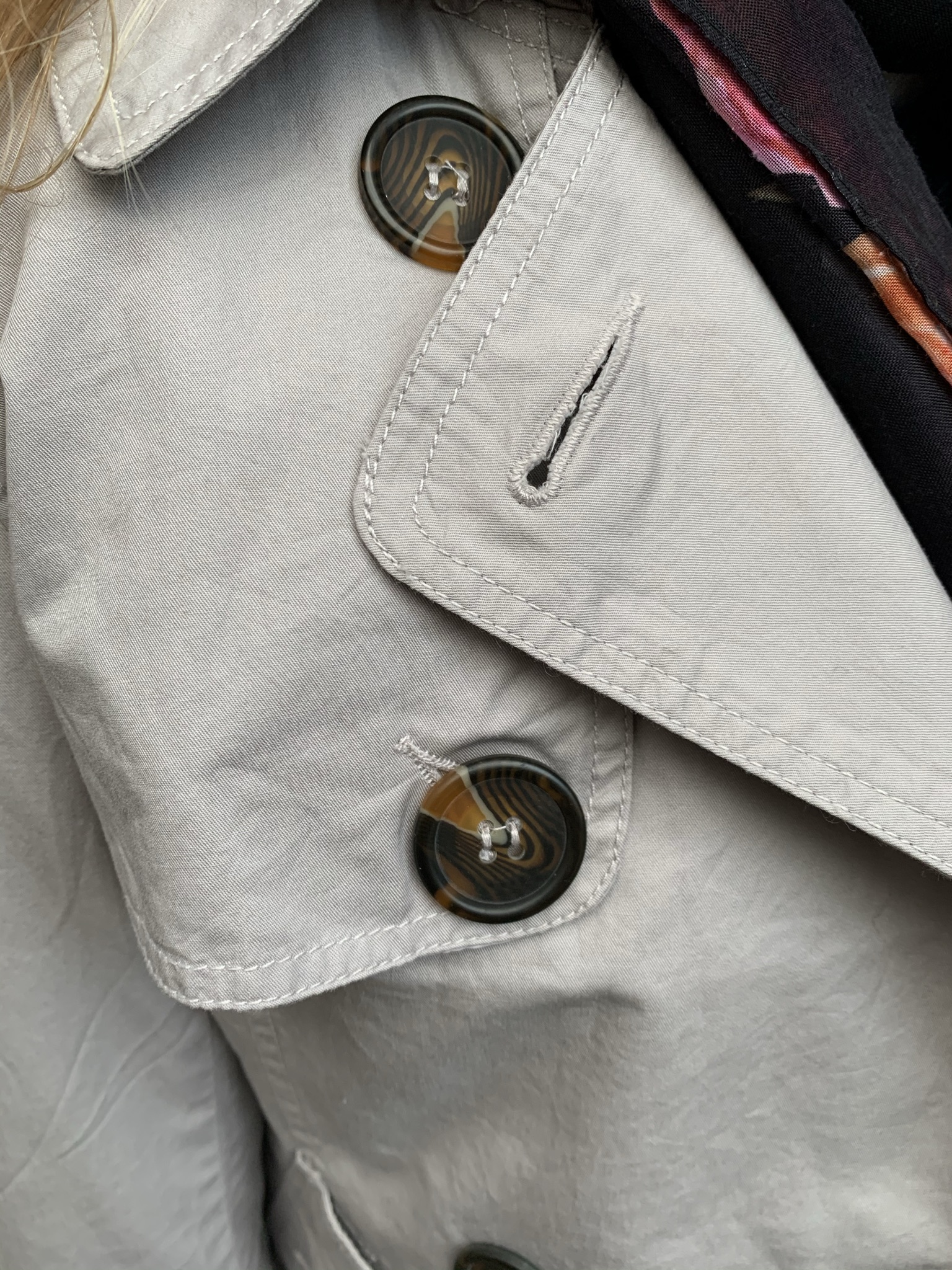 Bunda Basic Tonlion šedá krátká S