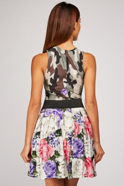 Šaty F.X.Missony Camo s dvojitou sukní vel. 36