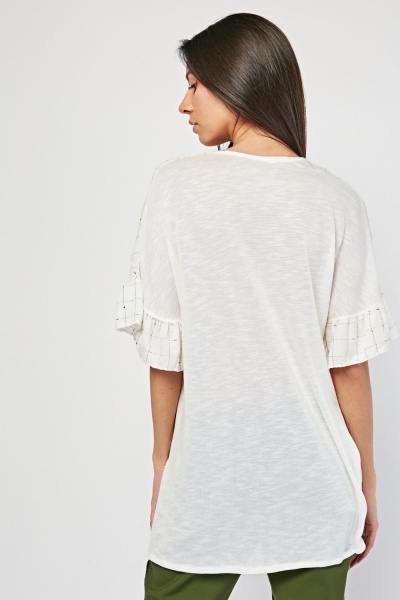 Halenka s krátkým rukávem vel. S