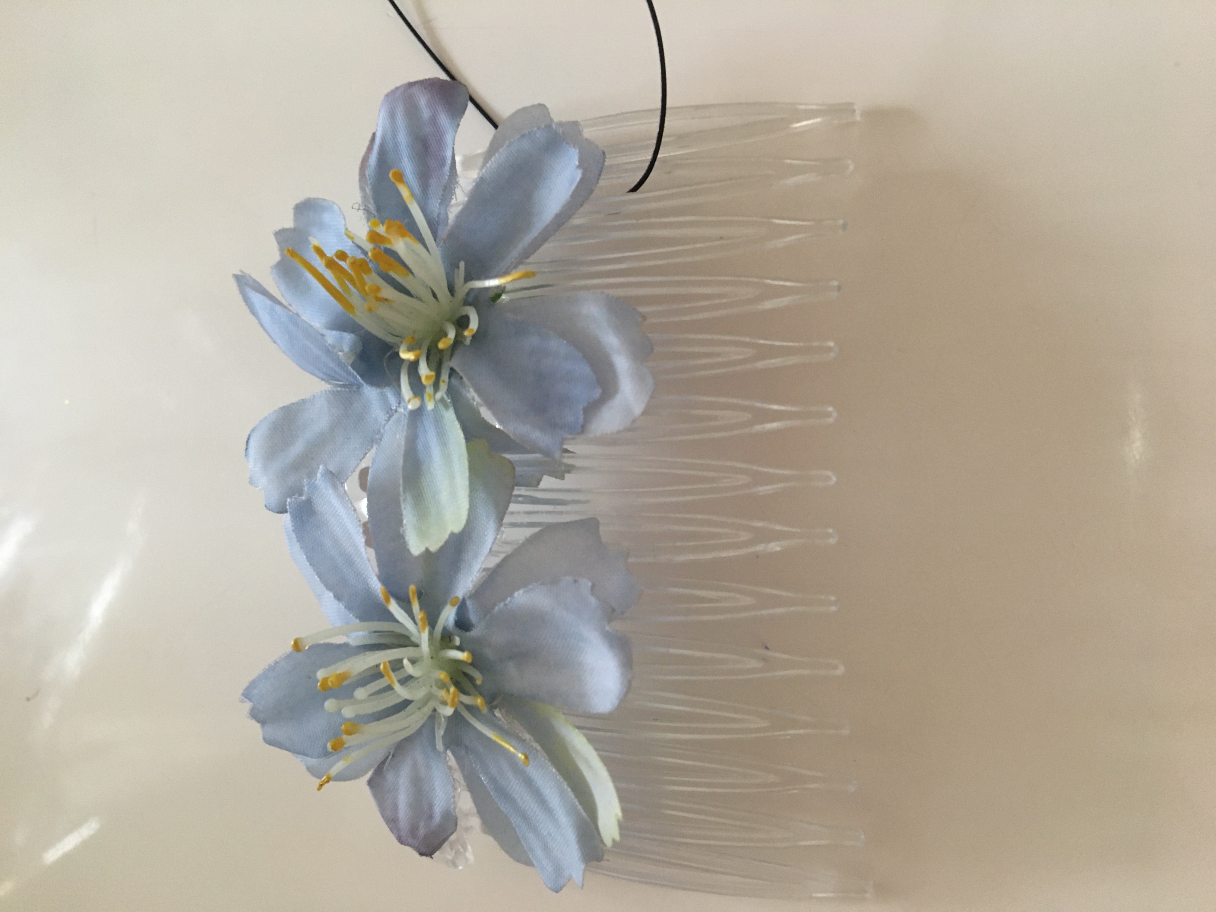 Hřeben do vlasů květina