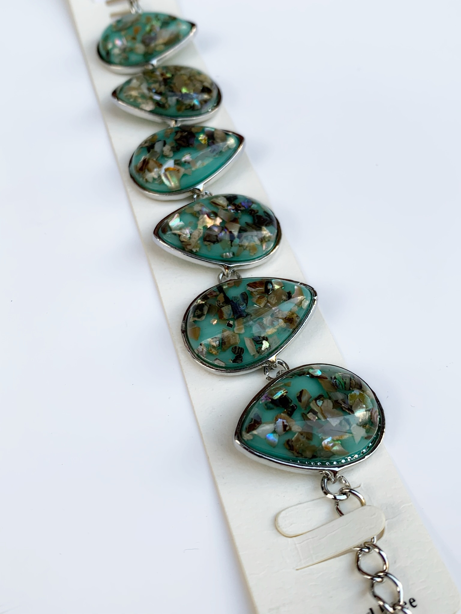 Fashion Jewelry náramek malachitové oko 2-bn062