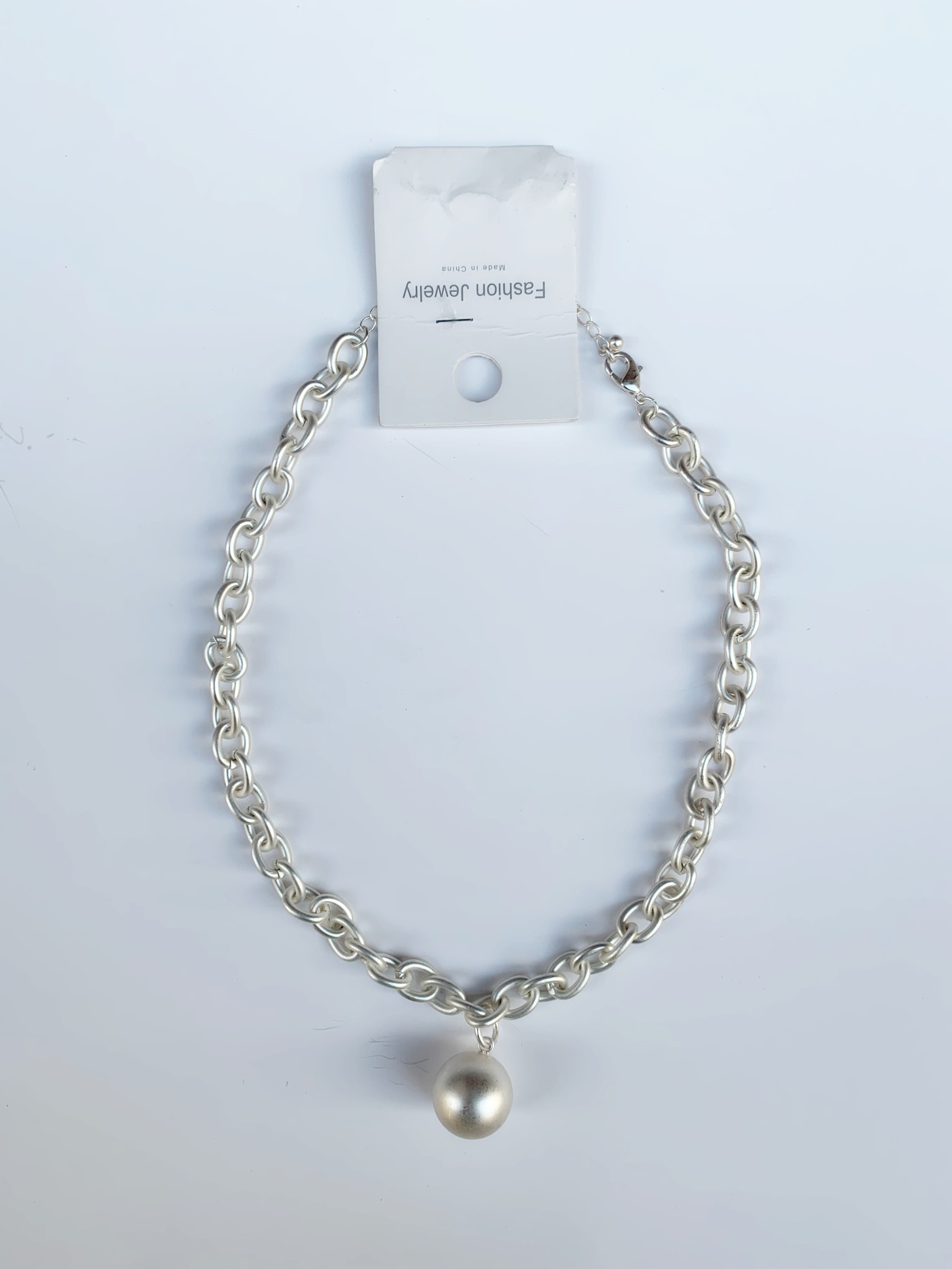 Fashion Jewelry náhrdelník koule na řetízku 1-jm189