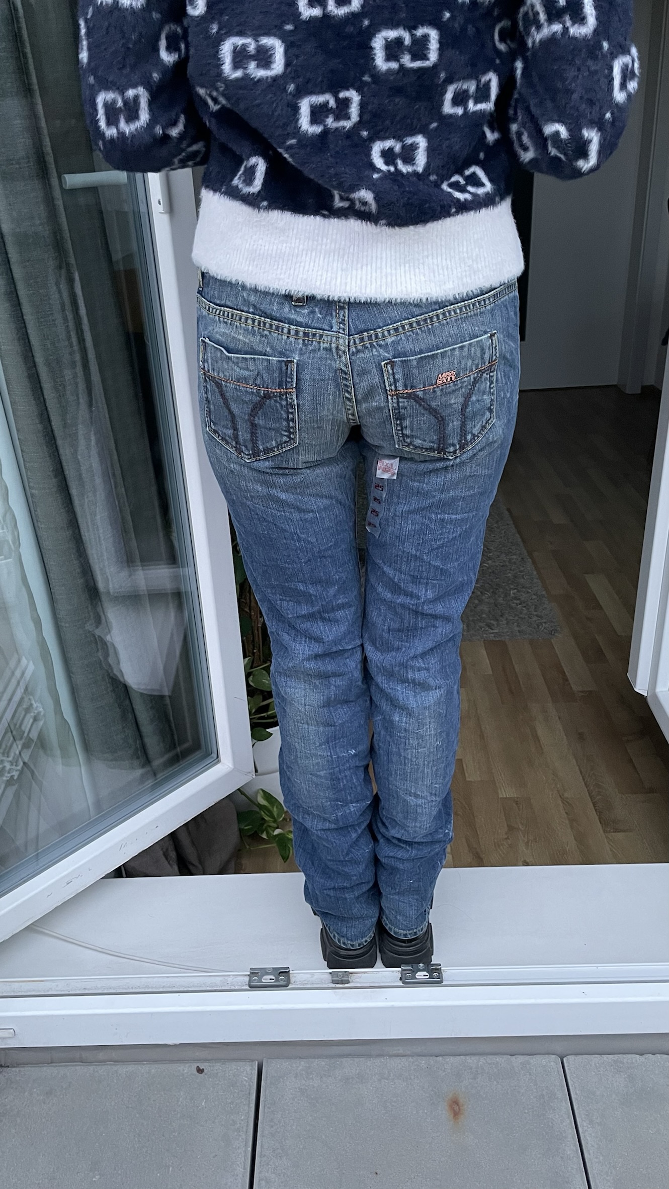 Džíny Miss Sixty modré vel. 25