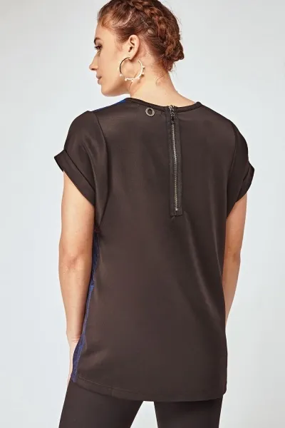 Halenka Soggo Paris černo-modrá vel. S/M