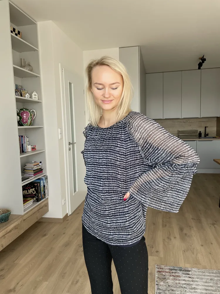 Halenka Jake's šedá vzdušná vel. 46