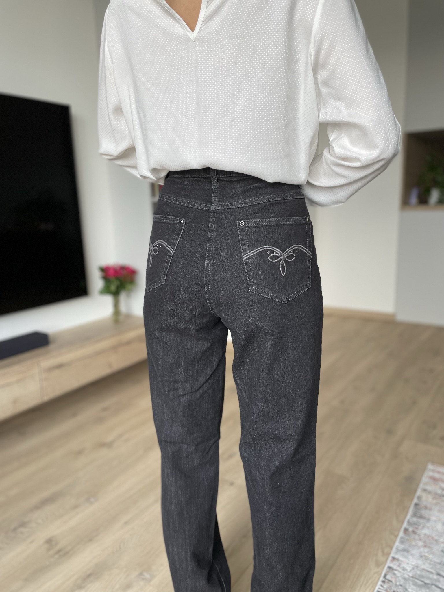 Džíny Heine dámské černé vel. 42