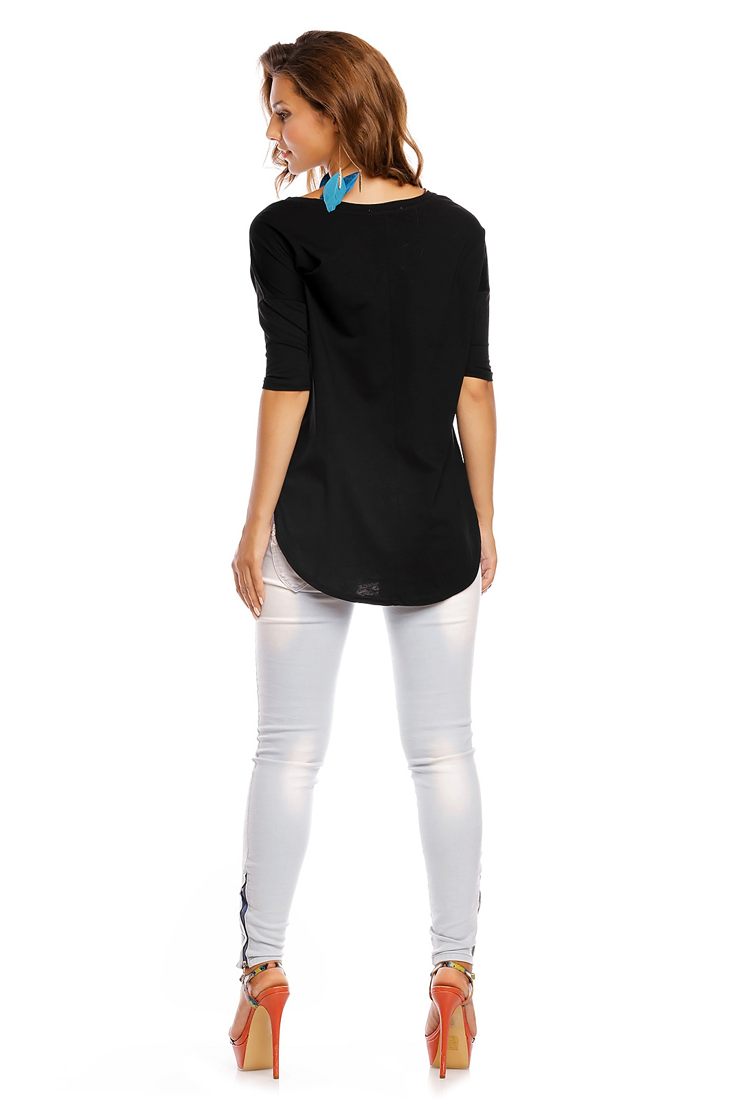 Tričko Mes Fashion Collection černá