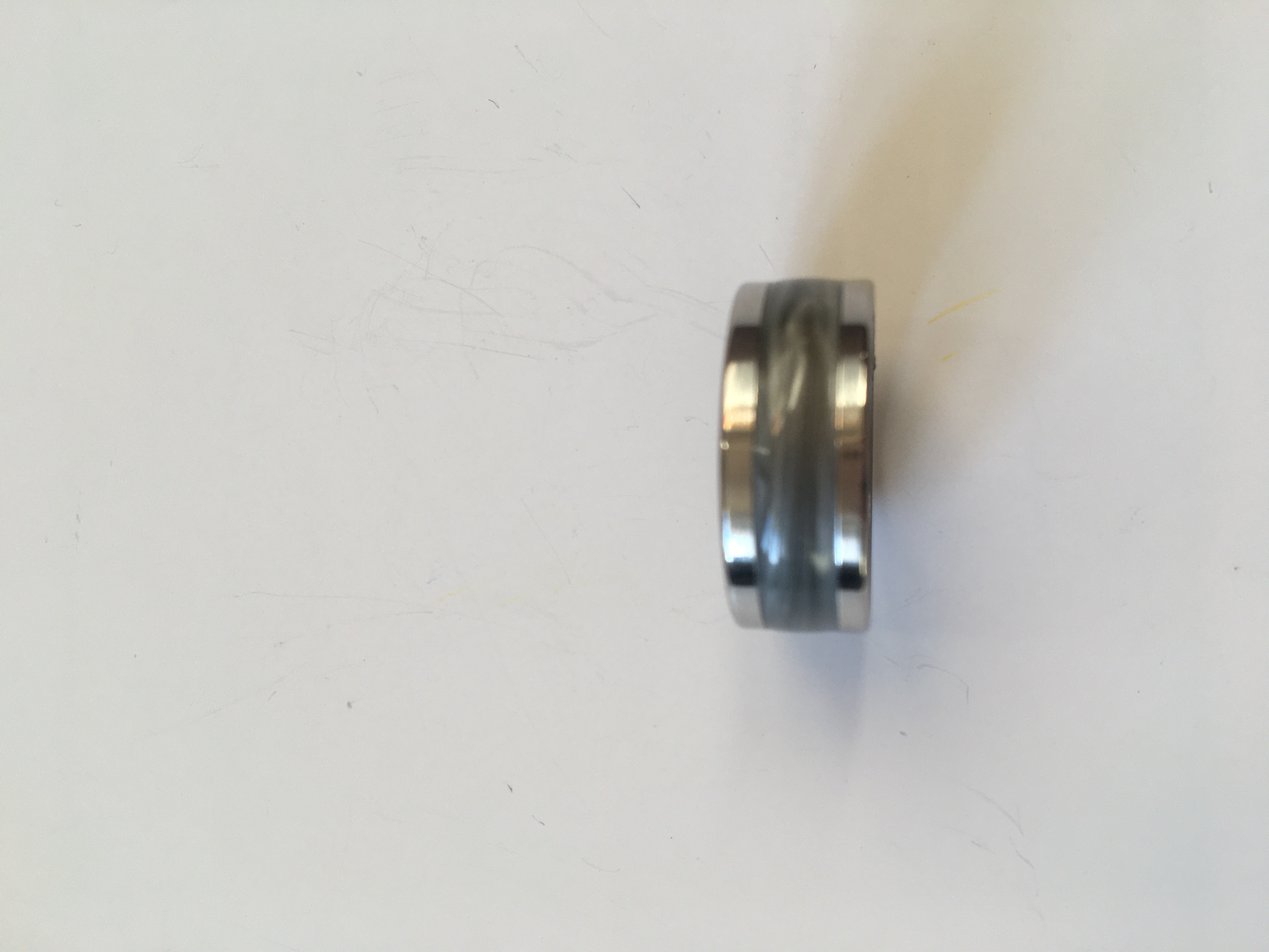 Fashion Jewelry prsten šedý 3-m019 vel. 18 