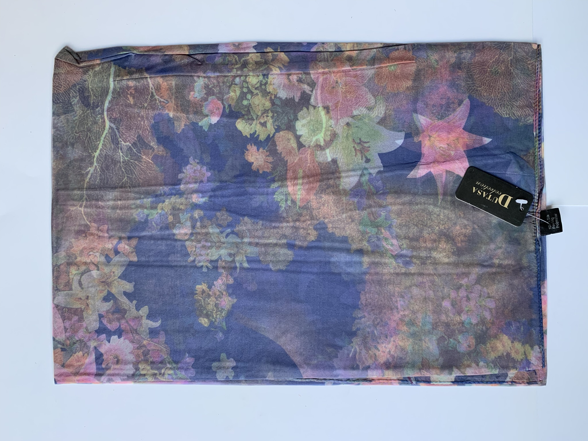 Šátek tunel Dutasa šedo-modrá