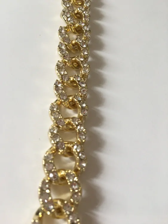 Fashion Jewelry náramek řetízkový s kamínky 2-bn064